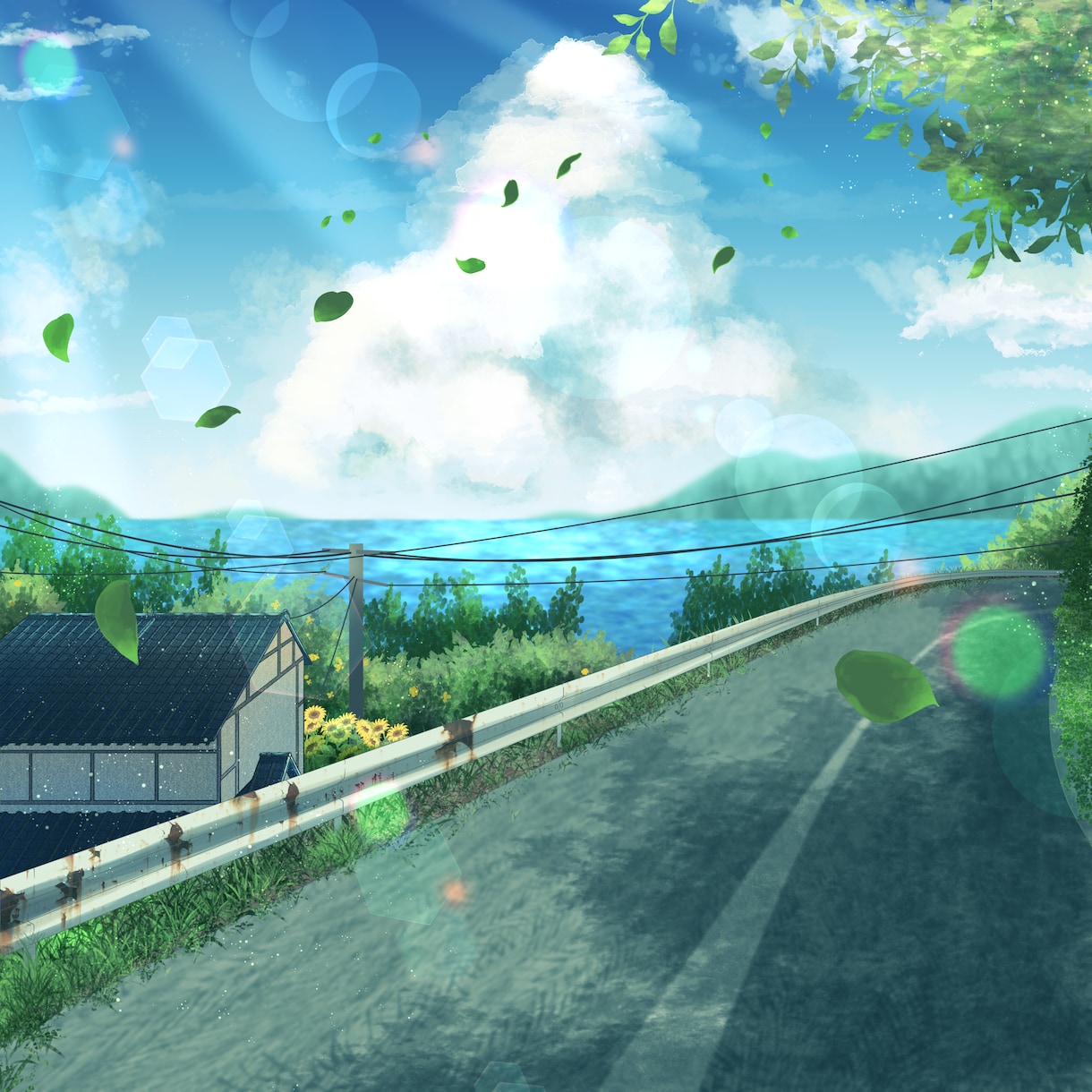 背景イラスト描きます 幅広い用途で使っていただける、物語性のある背景イラストです イメージ8