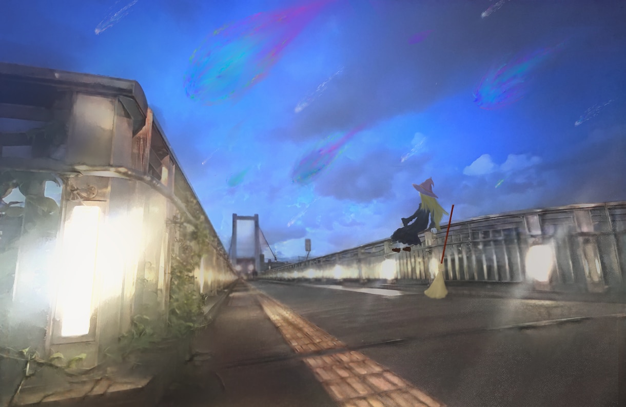 MV、挿絵用等のイラストを描きます ご希望のイメージで街並みや風景を描きます イメージ3