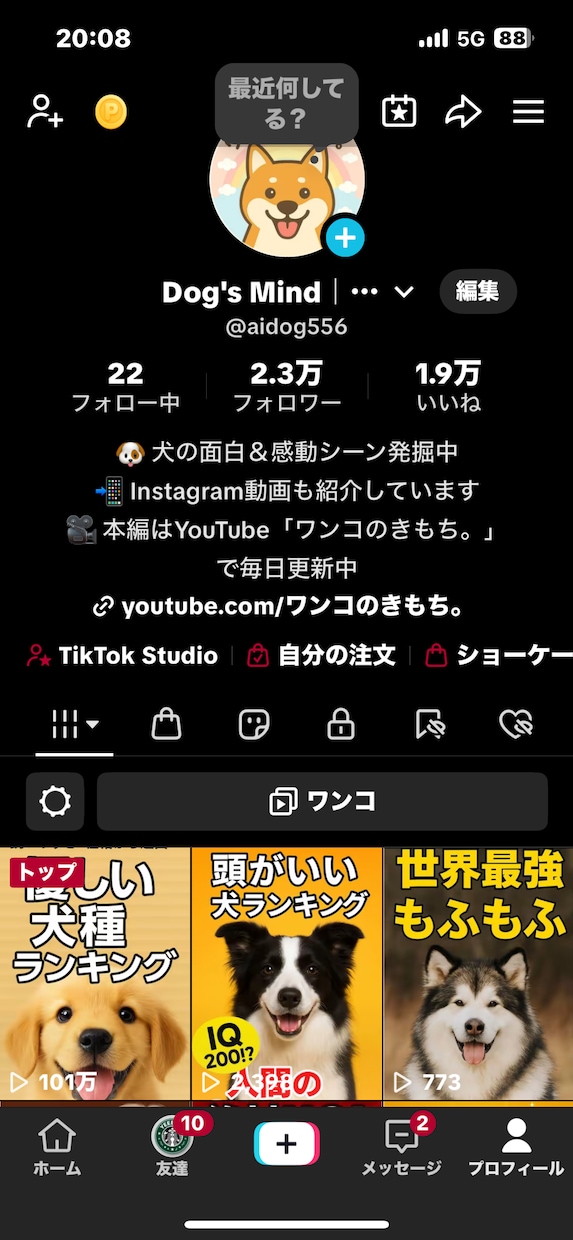 TikTok YouTubeで収益化まで教えます 実績アカウントも公開中。数字より“本質”で伸ばす方法 イメージ4