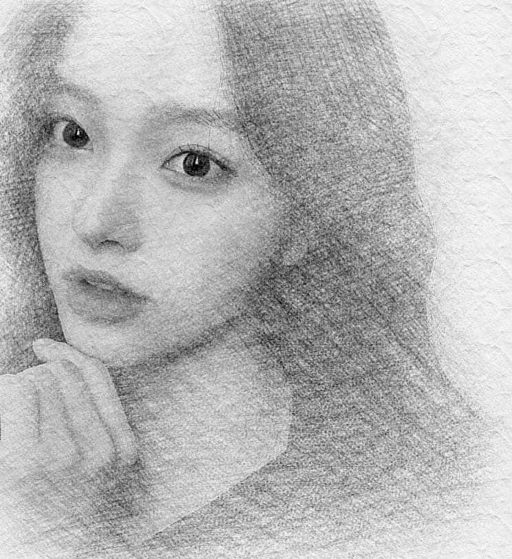 写真を基にデッサン風に仕上げます 写真を基に鉛筆画、デッサン風に描きます。 イメージ3