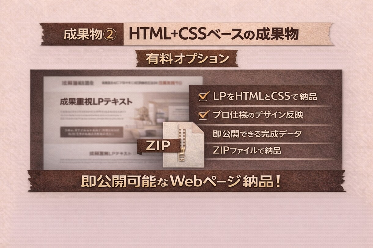 売れるLPを何度でも自動生成します Plus不要でLP納品を半自動化 イメージ3