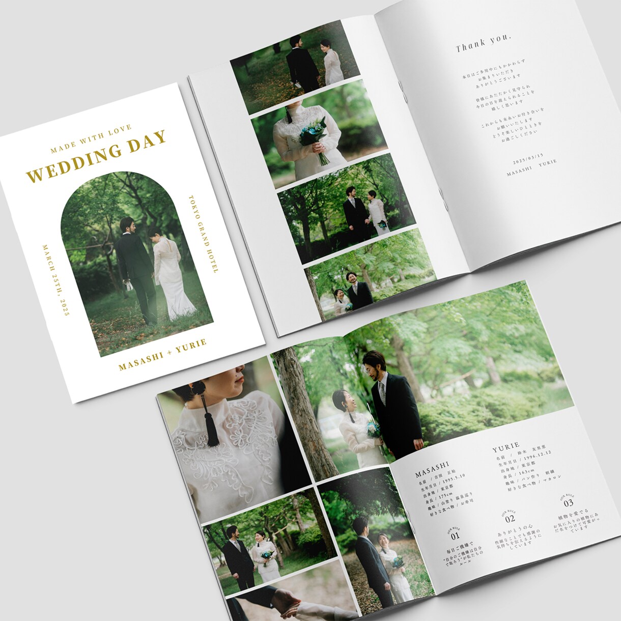 即納◎プロフィールブックテンプレートを提供します 【Canva×プリントパック】スマホで編集・印刷まで完結！ イメージ1