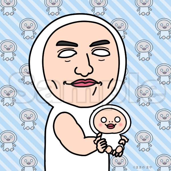 しろめ化似顔絵お作りします SNSやLINEのアイコンに！あなたもしろめちゃんになろう イメージ10