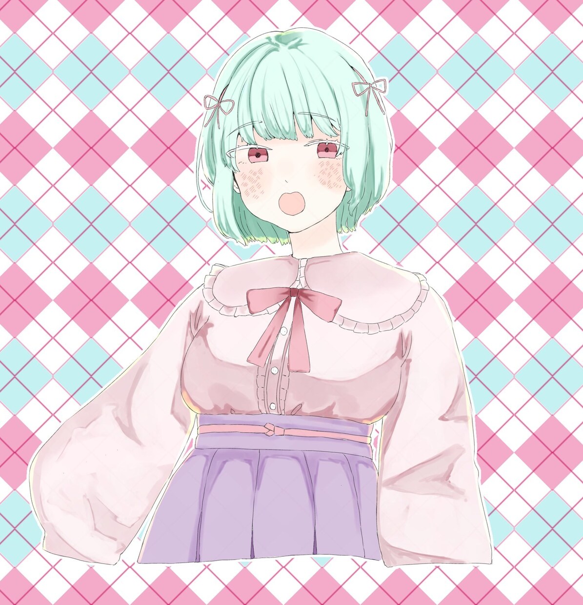 ふわふわして可愛い雰囲気のイラスト制作します SNSアイコンや個人用イラストお受けします！ イメージ2
