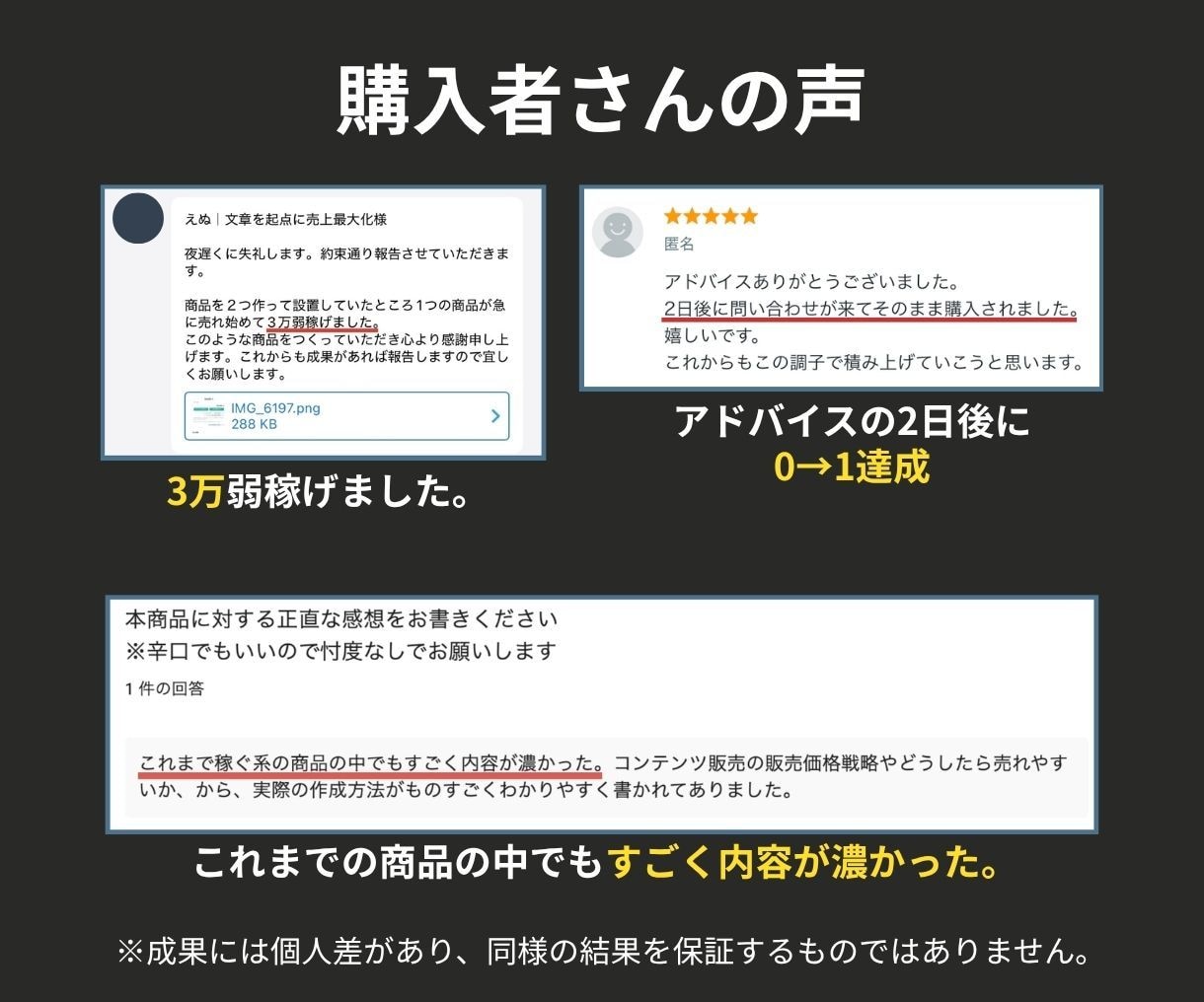 ココナラ初心者でも【稼げる仕組み】を全て教えます コンサルAI付き｜noteに挫折した主婦におすすめの在宅副業 イメージ4