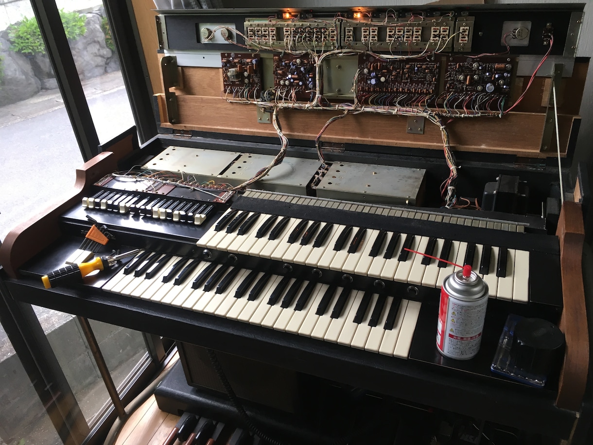 古い鍵盤楽器の修理、メンテナンスを承ります お部屋に眠っているビンテージキーボードを蘇らせます。 イメージ6