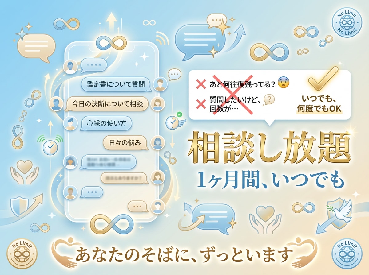 全部入りで、あなたをサポートします リピーター様専用・オールインワン鑑定 イメージ9