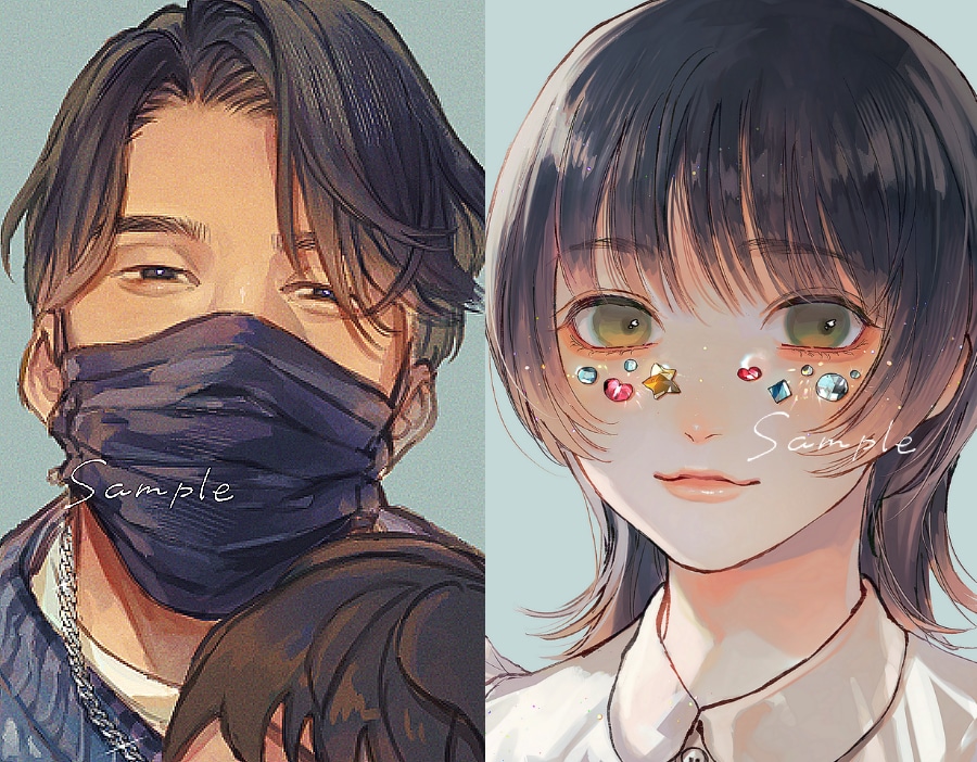 青年・女性～おじさんまで幅広く描きます ✧ 品質重視の方向け ✧ 幅広い年代、筋肉、動物OK イメージ1