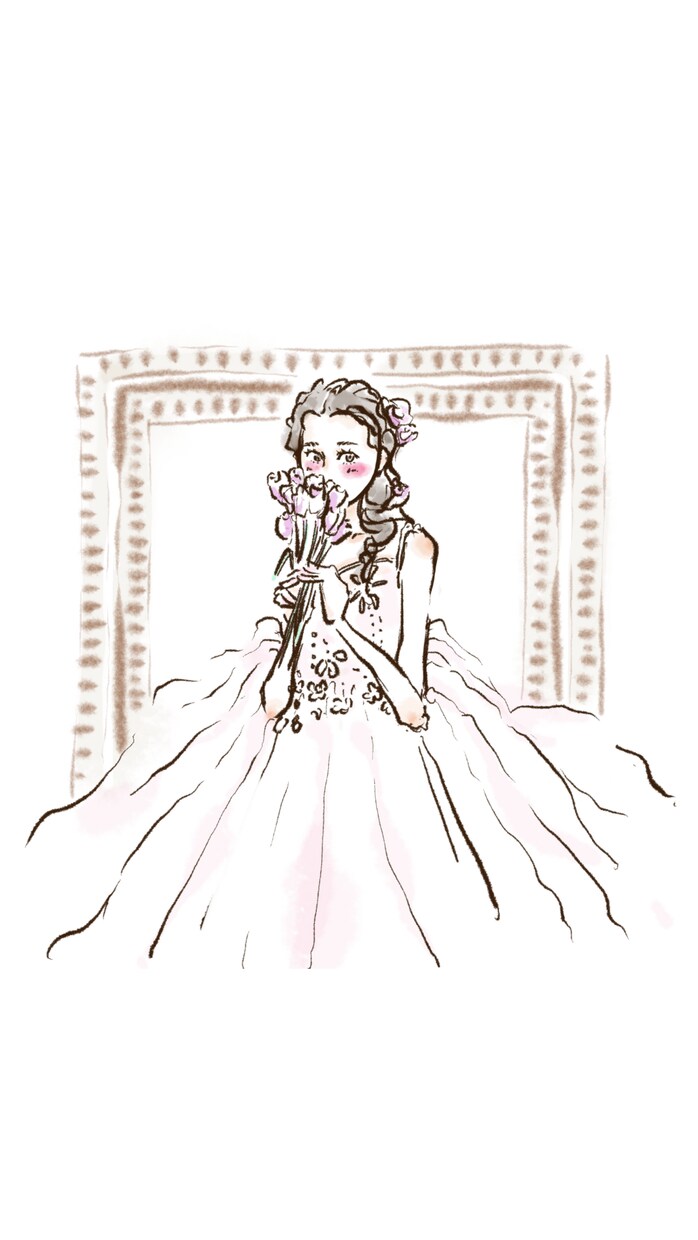 おしゃれ可愛い似顔絵イラスト描きます 水彩タッチでやさしい印象のおしゃれかわいいイラストです イメージ4