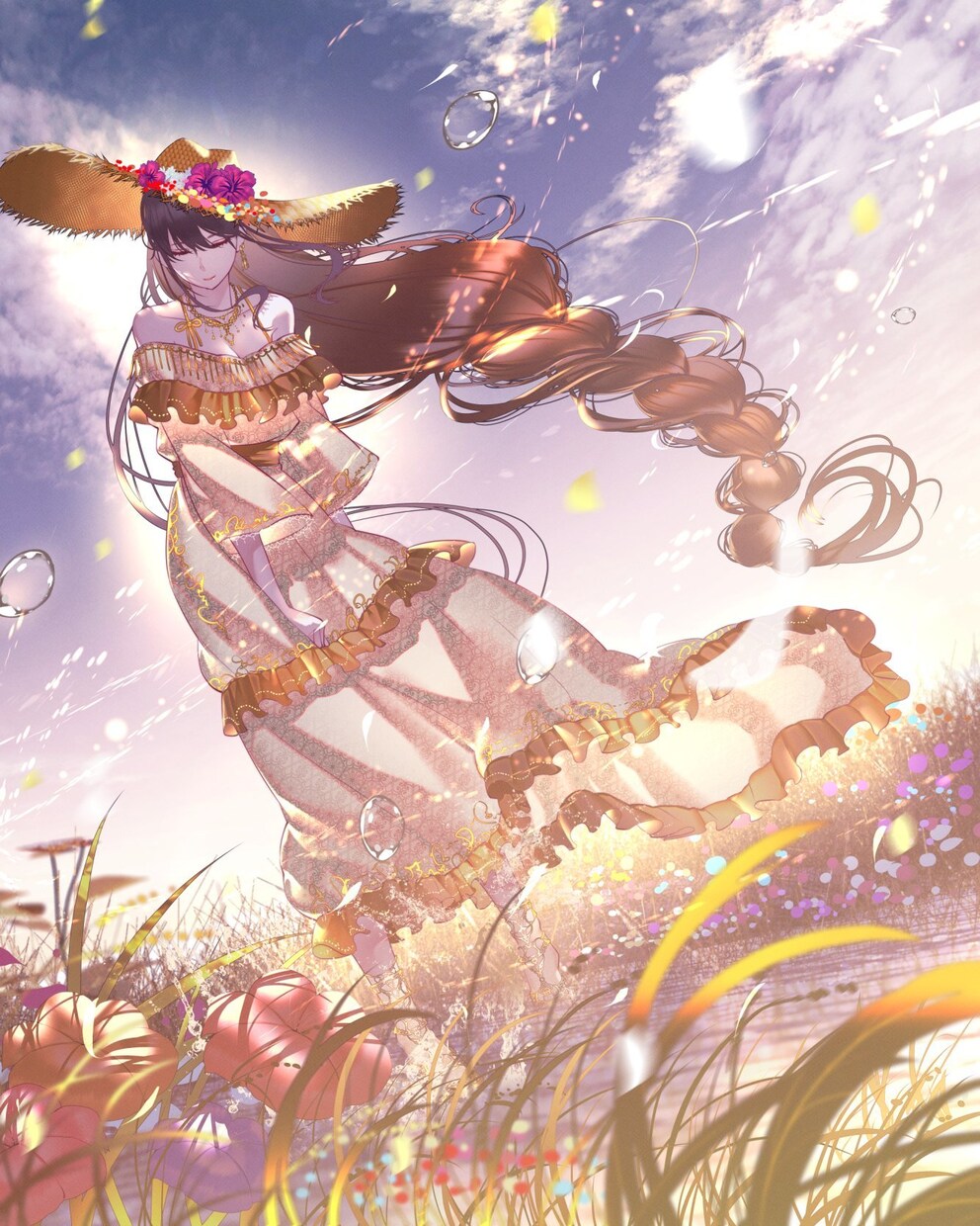 綺麗な表紙絵イラスト、アイコンイラスト等描きます 小説の表紙、挿絵、動画の背景イラストにオススメ！ イメージ3