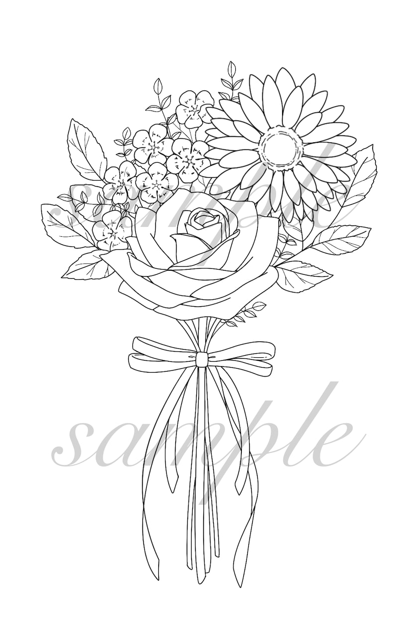 お花や葉っぱ、植物のイラスト優しいタッチで描きます ナチュラル〜リアルタッチのテイストでお花や植物をお描きします イメージ8