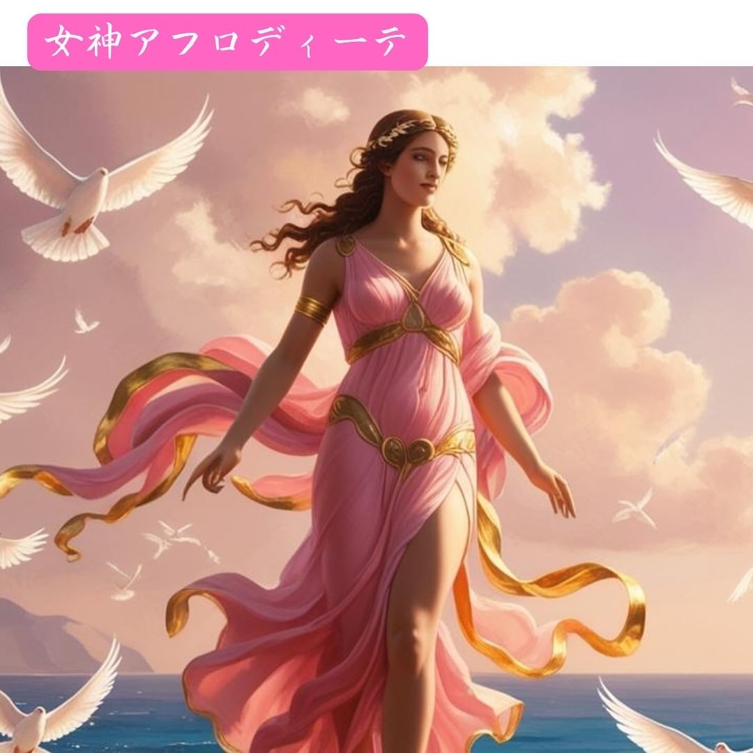 女神アフロディーテヒーリング女神メッセージ伝えます 愛と美の女神の癒し、恋愛運、結婚運、人間関係、人気運アップ イメージ5