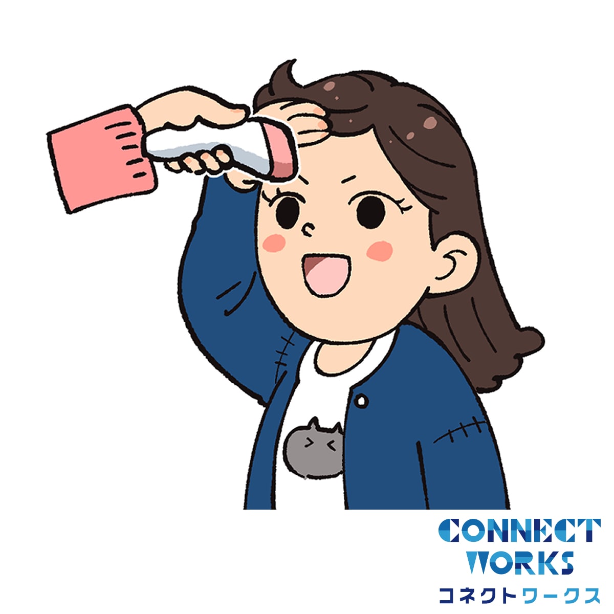カットイラスト制作いたします シンプルかわいいカットを制作します！アイコンにも♪ イメージ6