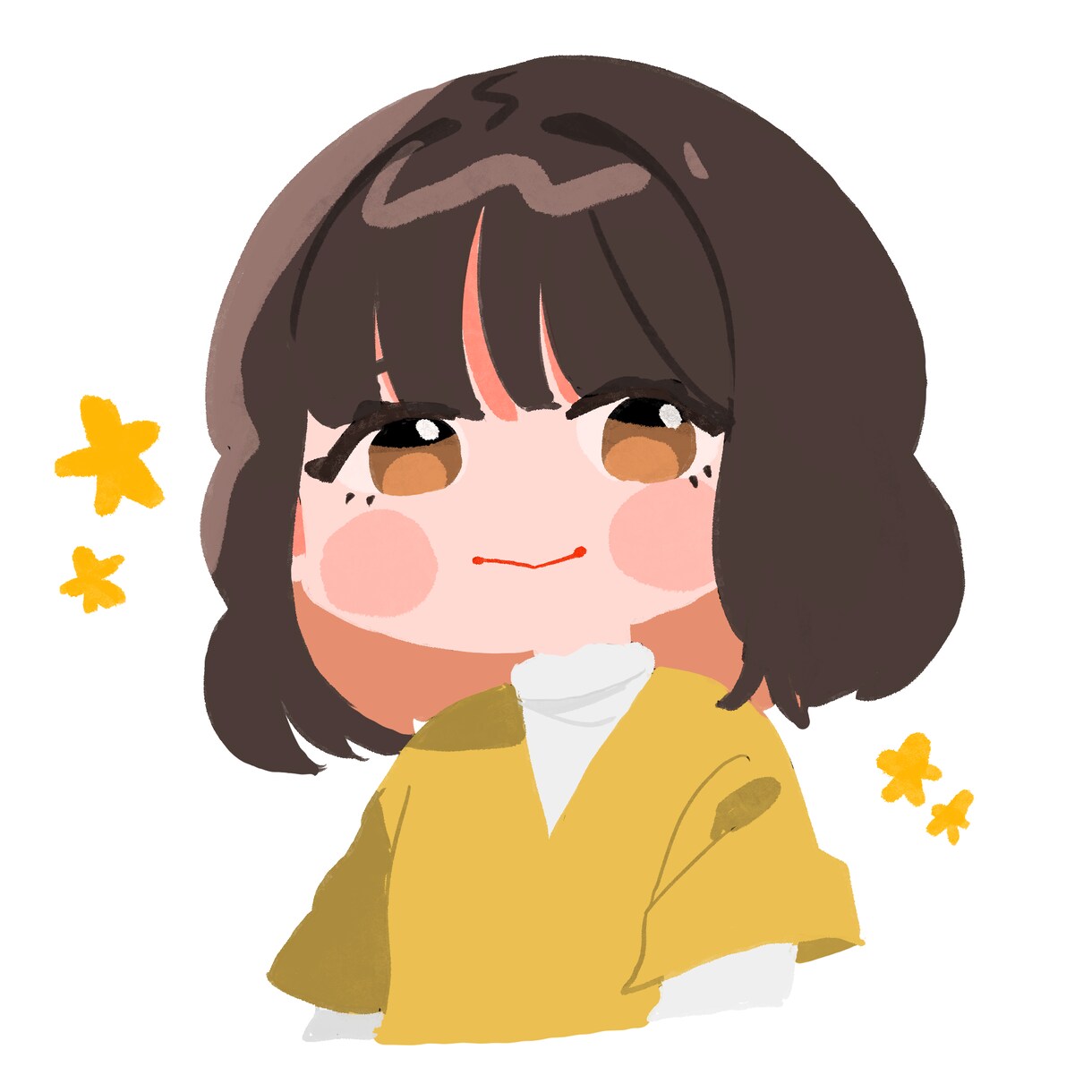 可愛らしく柔らかい似顔絵お描きします 絵本のようなあたたかいイラストを作成致します。 イメージ1