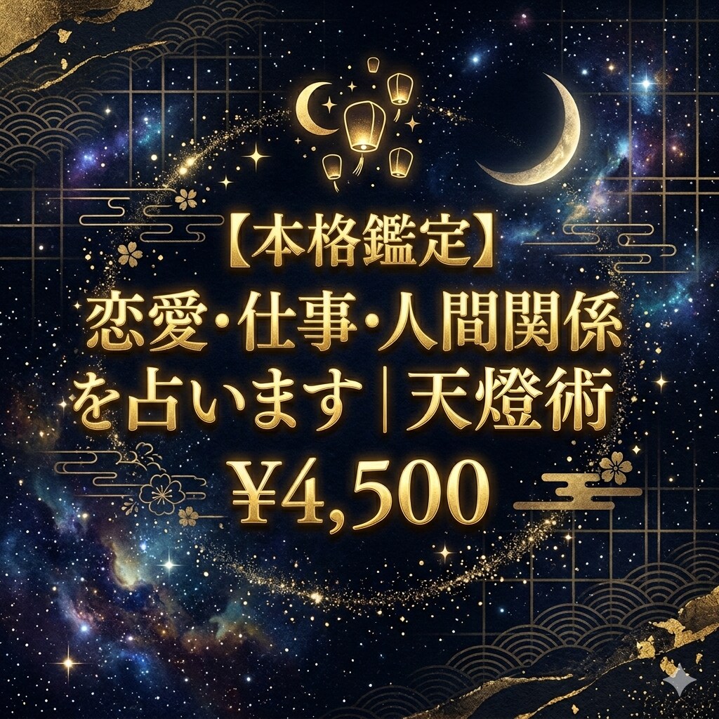 恋愛も仕事も四つの占術で後悔しない選択を占います モヤモヤを聞かせて一つの占いでは見えない答えを出します。 イメージ1