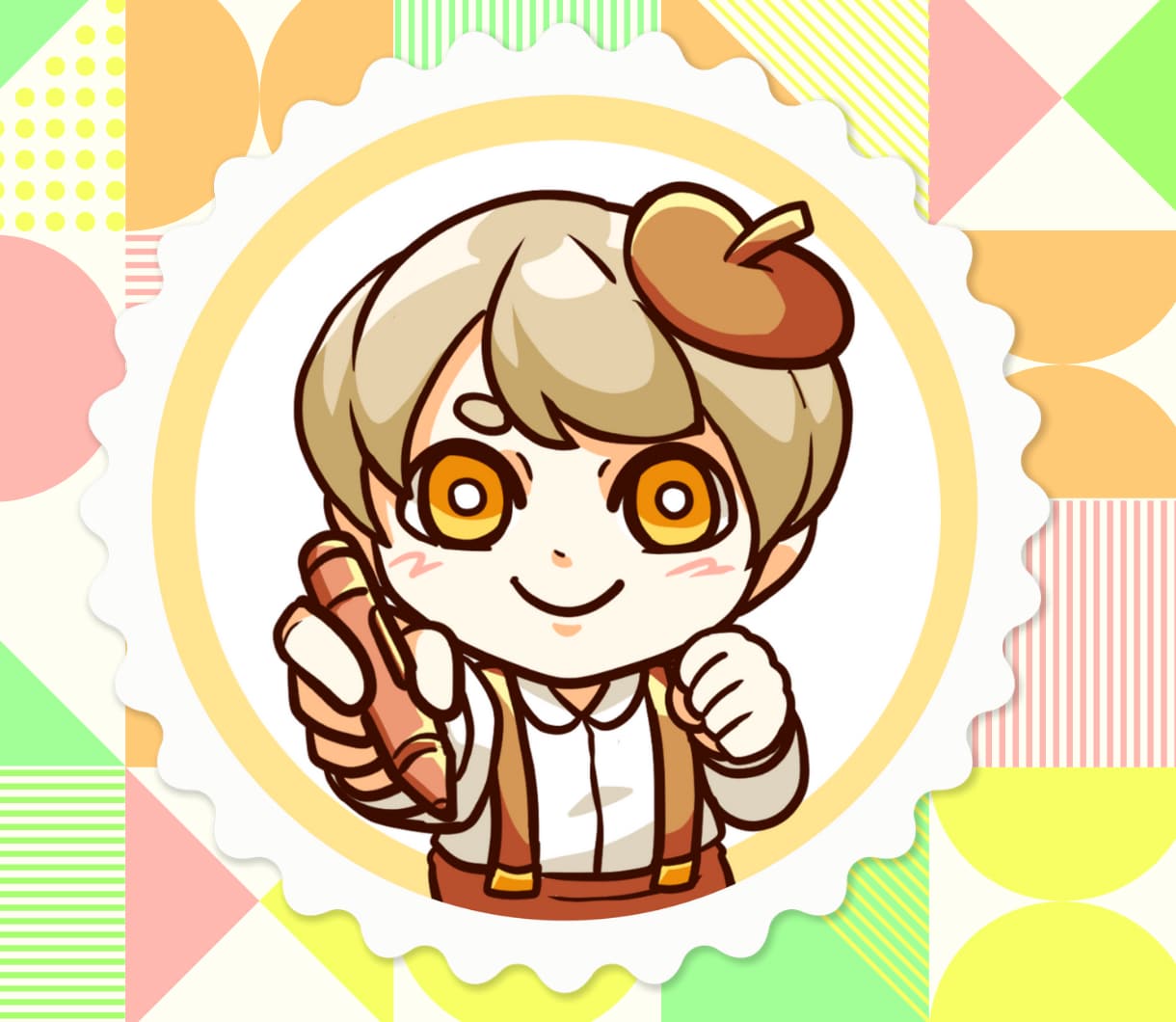 ひと目で目立つアイコン作成します あなたのキャラでSNSデビューのお手伝いいたします イメージ9