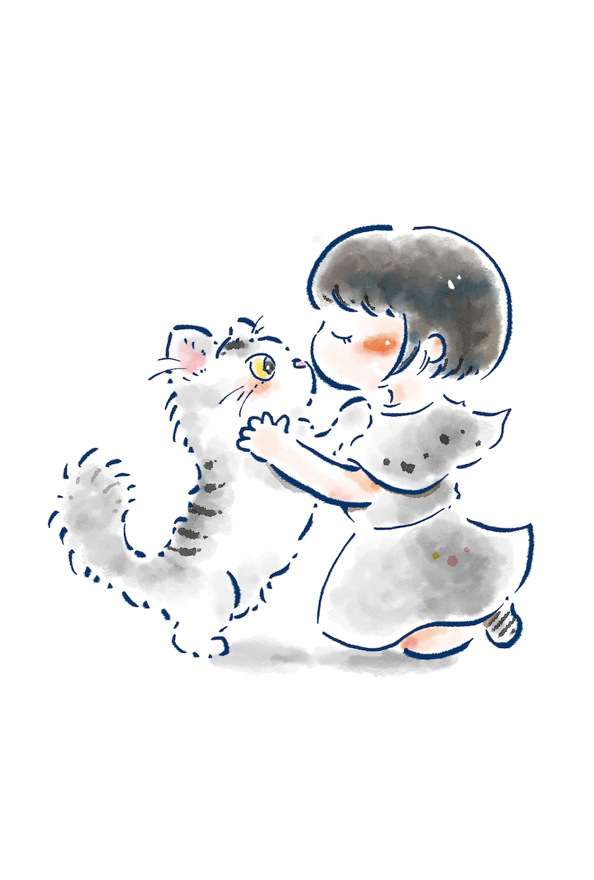 水彩画風タッチイラスト描きます ふんわり優しい水彩画風イラスト‪⟡.· イメージ1