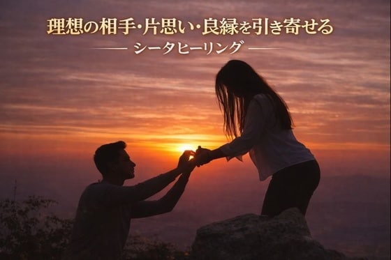 理想の相手との出会い・片思い・縁結びをします シータヒーリングでソウルメイトを引寄せます イメージ1