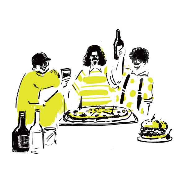 ああ！ゆるい抜け感がたまらないイラスト描きます 個性的でゆるい線画イラストが欲しい方に最適です イメージ4