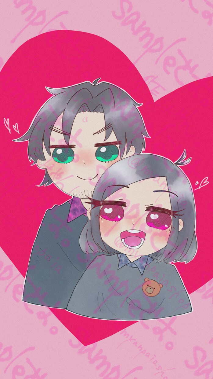 ご希望のSNSデフォルメアイコンイラスト描きます 幸せなイラストから闇系まで！！ イメージ3
