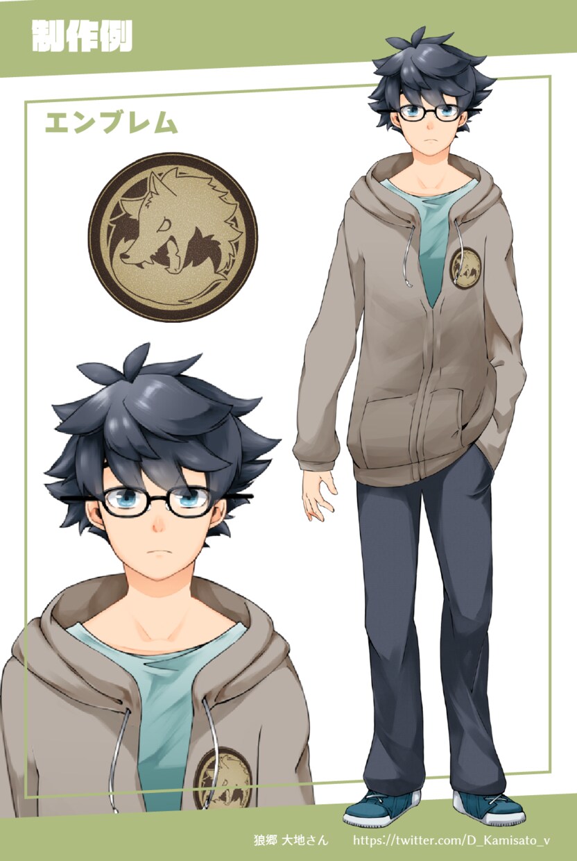 Live2D用のパーツ分けイラストを作成いたします キャラデザインから承ります。お気軽にご相談ください！ イメージ3