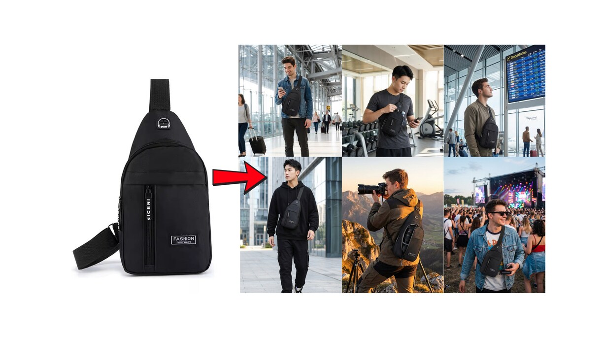 AI画像物販の商品画像を魅力的に変えます 商品写真を送るだけ！AIで「売れる画像」に変身させます イメージ6