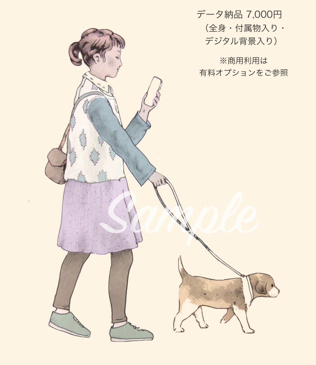 リアルで雰囲気のある人物イラストを描きます 挿絵・似顔絵・チラシ広告におすすめです イメージ4