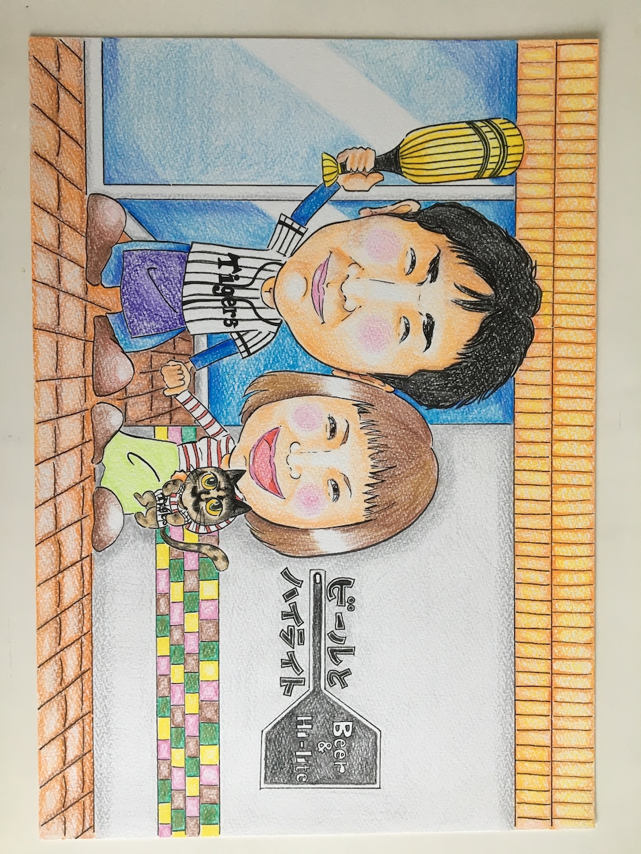好きな事を盛り込んだ可愛いウェルカムボード描きます 可愛いウェルカムボードを作りたい時におすすめ！ イメージ3
