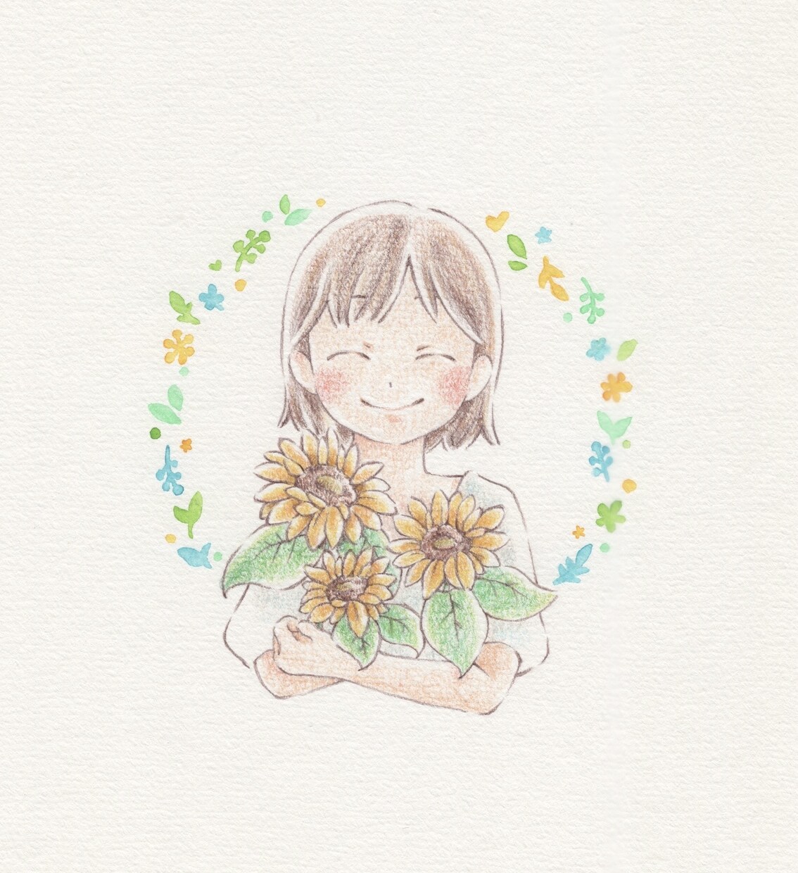 イラストや似顔絵お描きします ほんわか癒し系の手描きイラスト作成 イメージ2