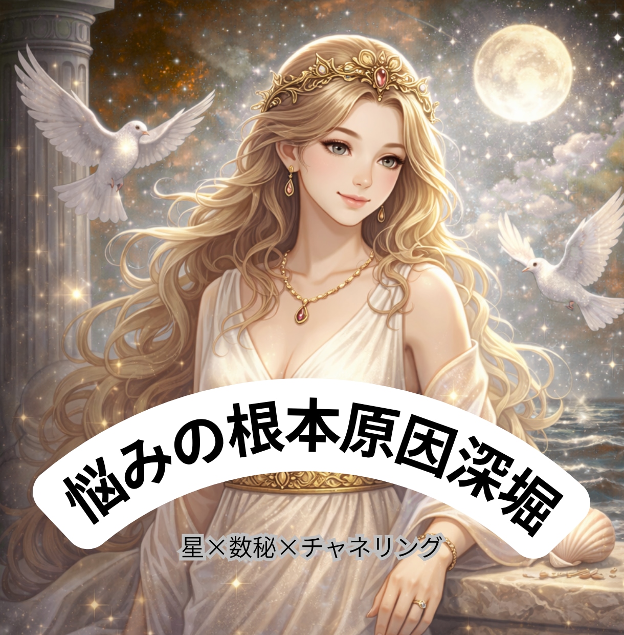 今の悩みの本当の原因リーディングします その悩み、表面の問題じゃありません。 イメージ1