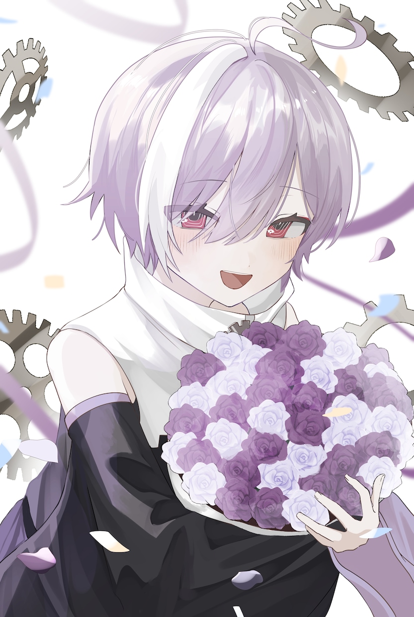 1枚絵や立ち絵、歌ってみた等のサムネを制作致します 納期遅くて14日、早くて3日〜歓迎です！ イメージ5