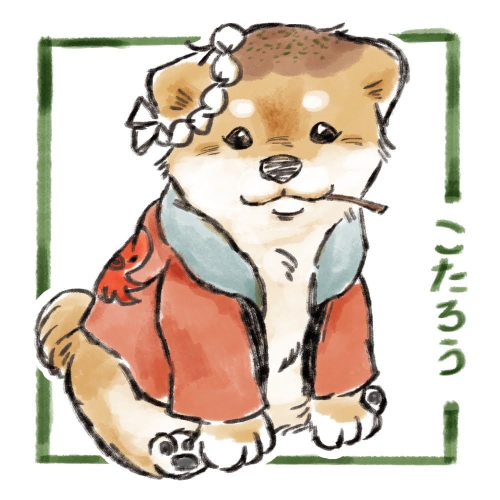 夏季限定アイコン☆夏の風物詩×ペット描きます 浴衣や屋台の食べ物など、夏の風物詩で愛しの子を着飾ります! イメージ1