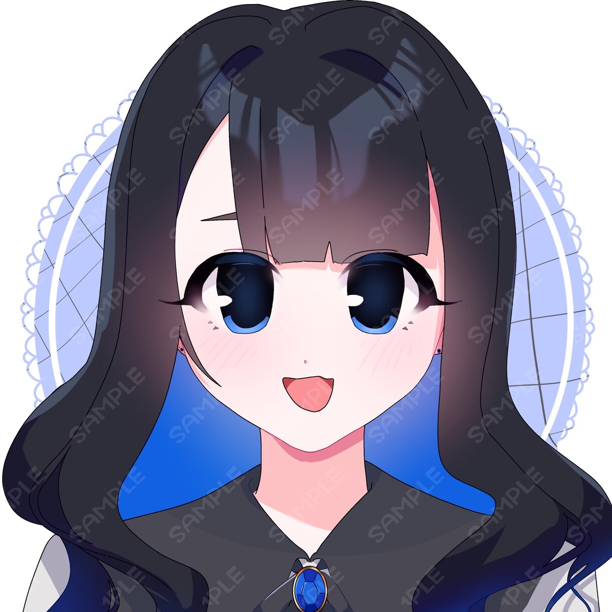 かわいいギャルゲ風アイコン作ります 自分のキャラクターだから他人と被ることがありません！！ イメージ1