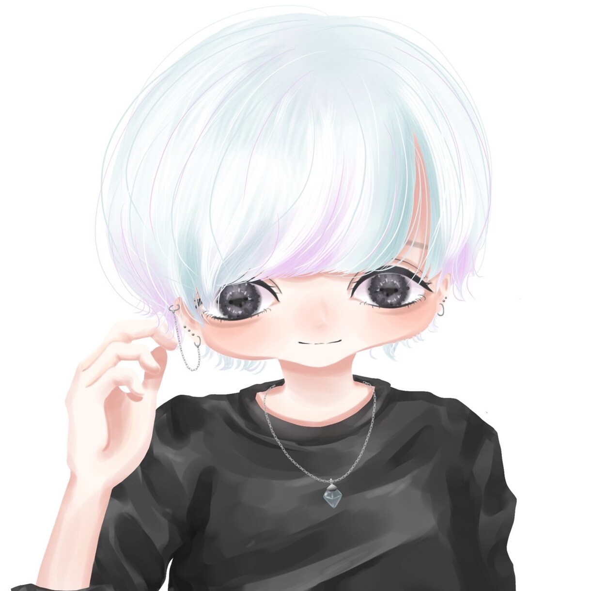 あなただけの可愛いSNSアイコン描きます 可愛い女の子のSNSアイコン・イラスト描きます！ イメージ4