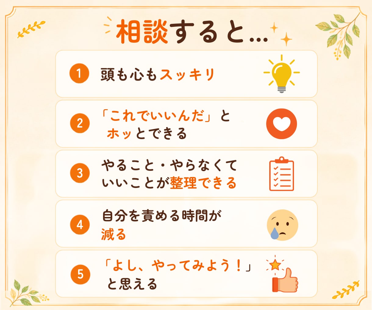 ４０代からの副業。最初の一歩を一緒に整理します 年齢の不安、生活の変化への不安・子育てとの両立など何でもOK イメージ3