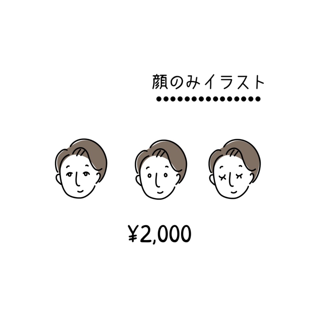 ゆるい絵を描きます ゆるい似顔絵や挿絵などのイラストお任せください。 イメージ2