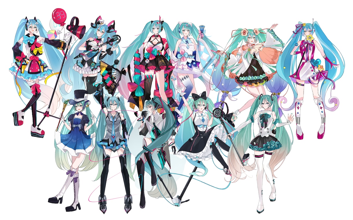VTuberデザイン、ボカロ曲などのサムネ描きます アイコン、立ち絵、サムネ・MVイラスト全力で描きます！ イメージ2