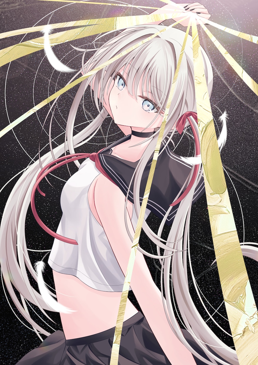 キャラデザから一枚絵など承ります Vtuber用パーツ分けイラストやMV用イラストなども イメージ7