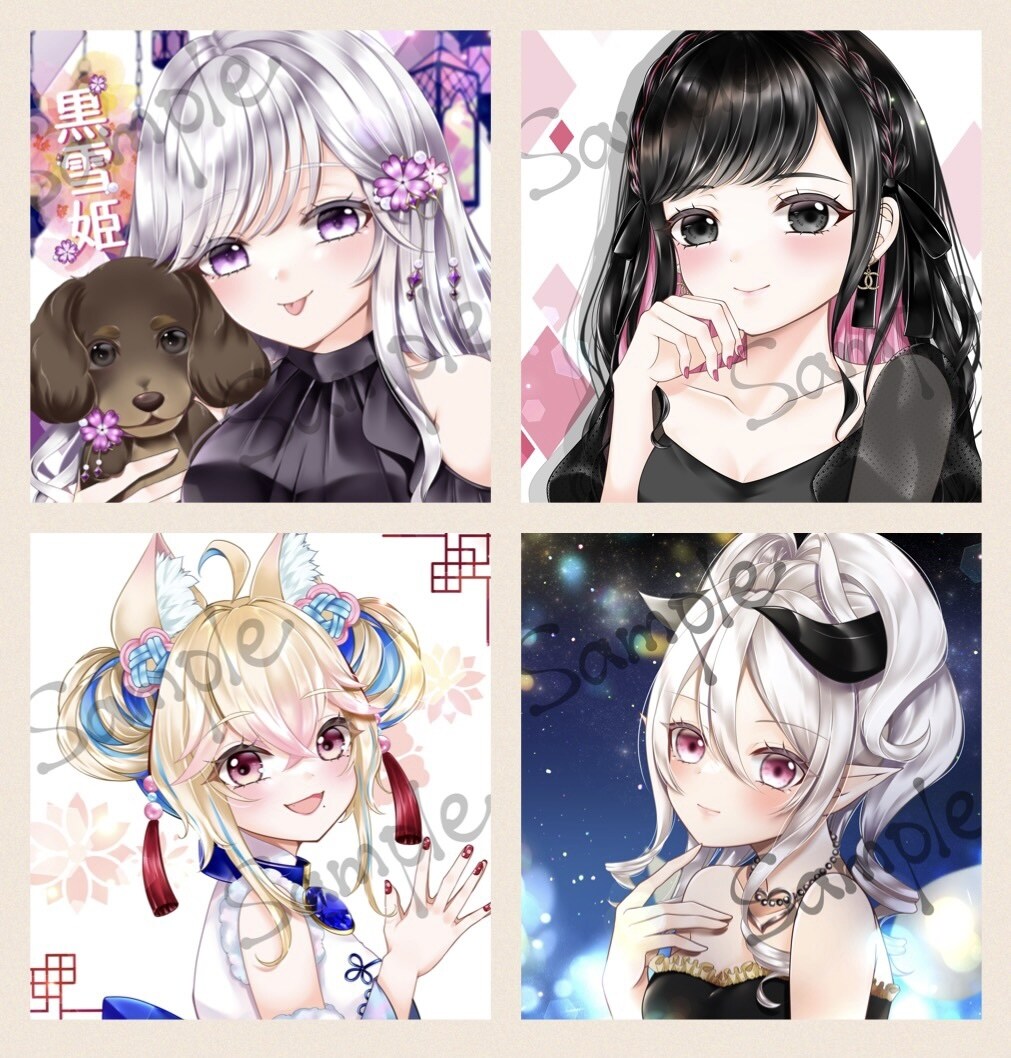 SNS等で使えるアイコンを制作します 女の子のイラストを描くのがすきです♪ イメージ2