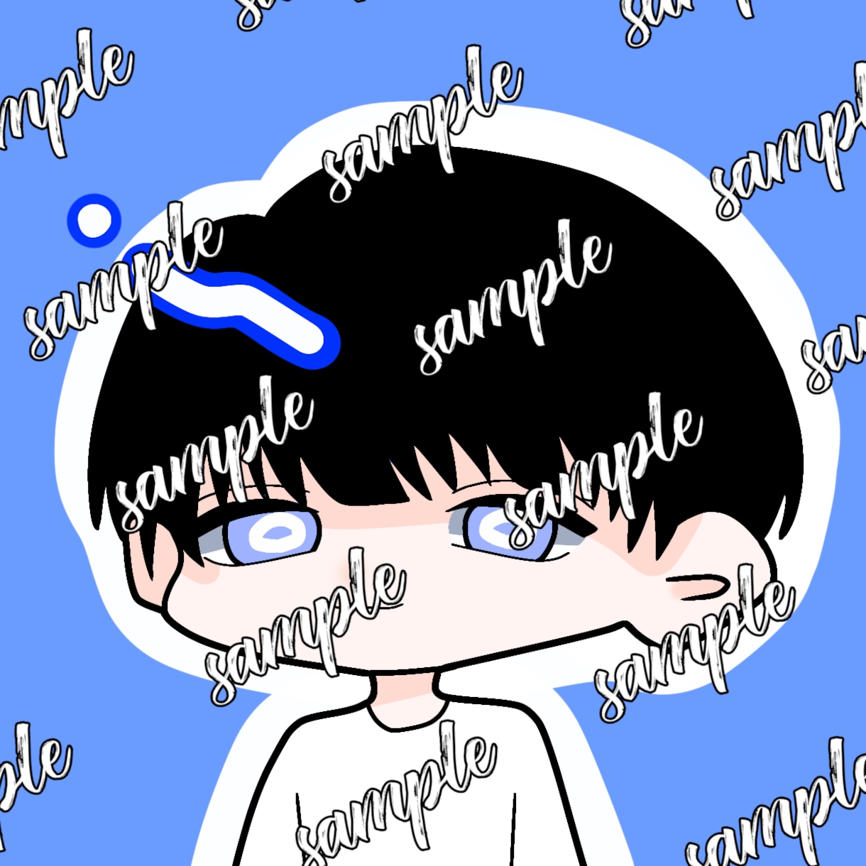ミニキャラ描きます アイコン用のミニキャラをお描き致します！ イメージ1