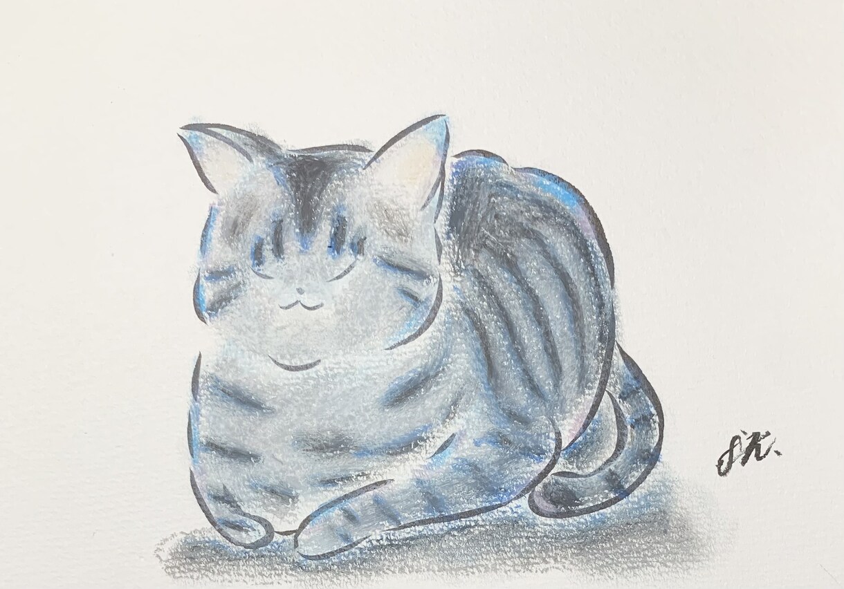 絵本風の優しいペットイラストをお描きします 絵本のタッチで見返したくなる！かわいいペットの姿そのままに！ イメージ10