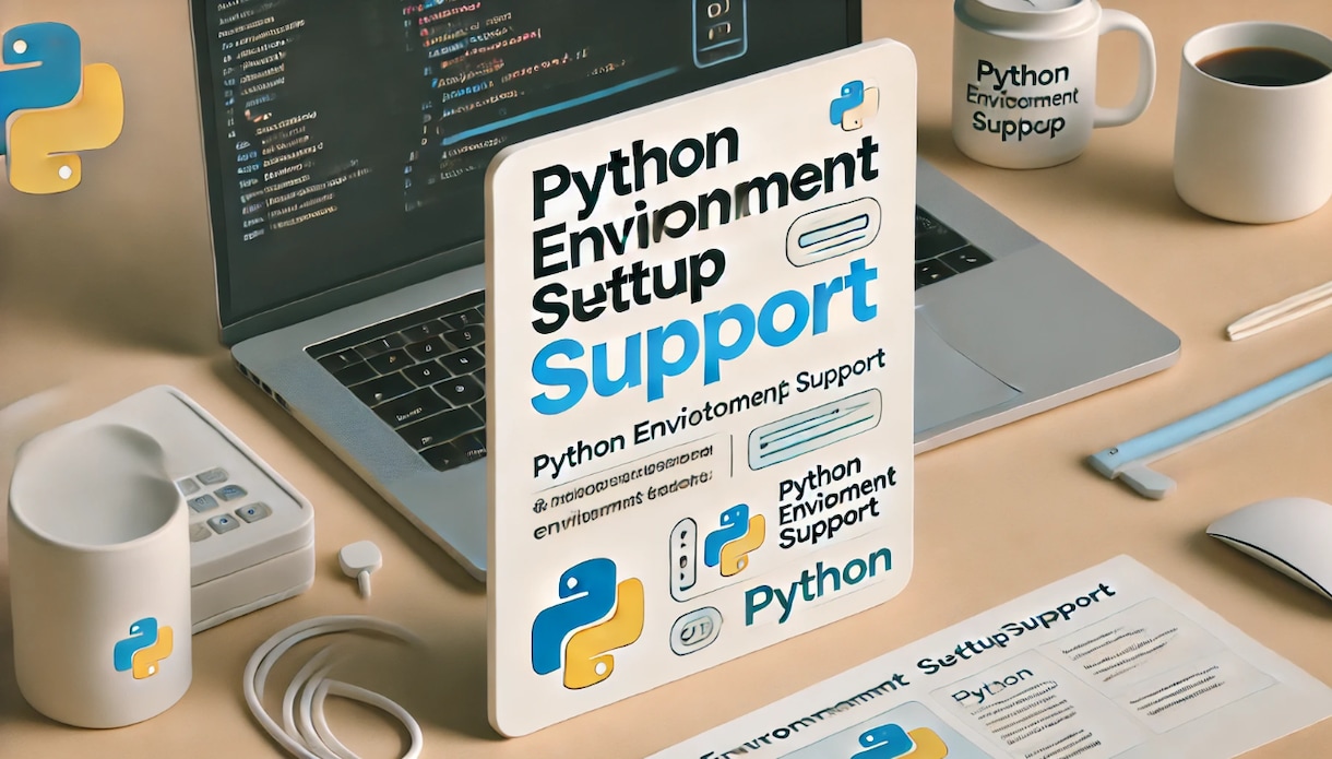 Python の環境構築をお手伝いします AI専攻の現役大学院生が力をかします！ イメージ1