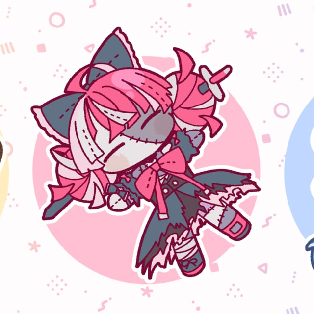 すやすや眠るかわいいデフォルメイラスト作成します グッズや画像のワンポイントに! イメージ4