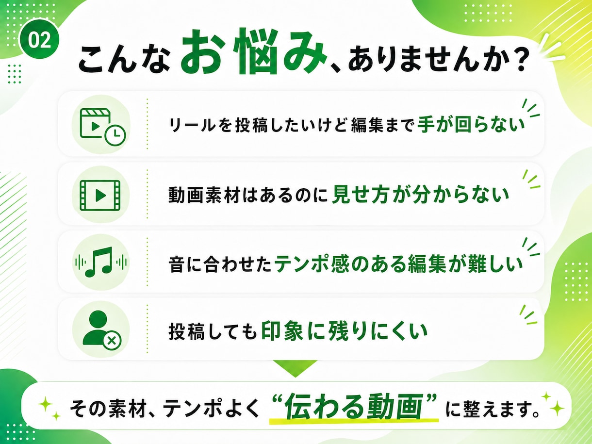 元MV制作者が音ハメ特化の縦型動画を制作します 埋もれる動画をテンポよく！音で魅せる縦型動画に イメージ2