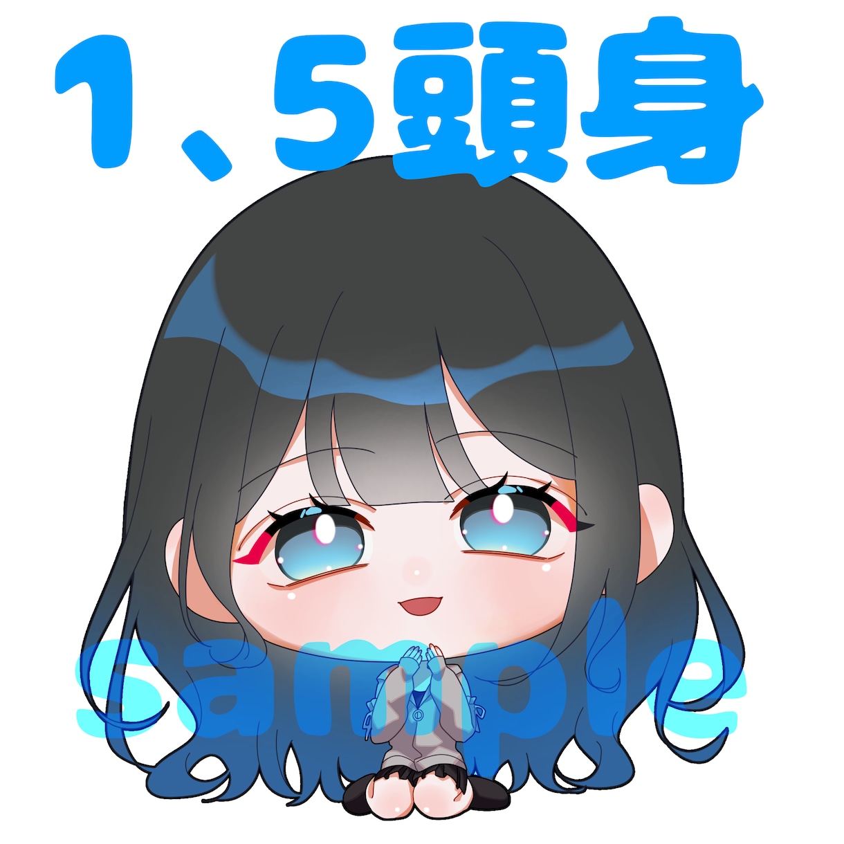 グッズなどに使える！可愛いミニキャラを描きます 様々な用途に合ったミニキャラをお作りします！ イメージ9