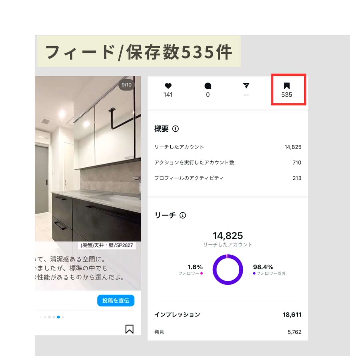 1ヵ月Instagram /インスタ運用代行します 現役SNSマーケター＆SNS運用担当のチーム体制！ イメージ5
