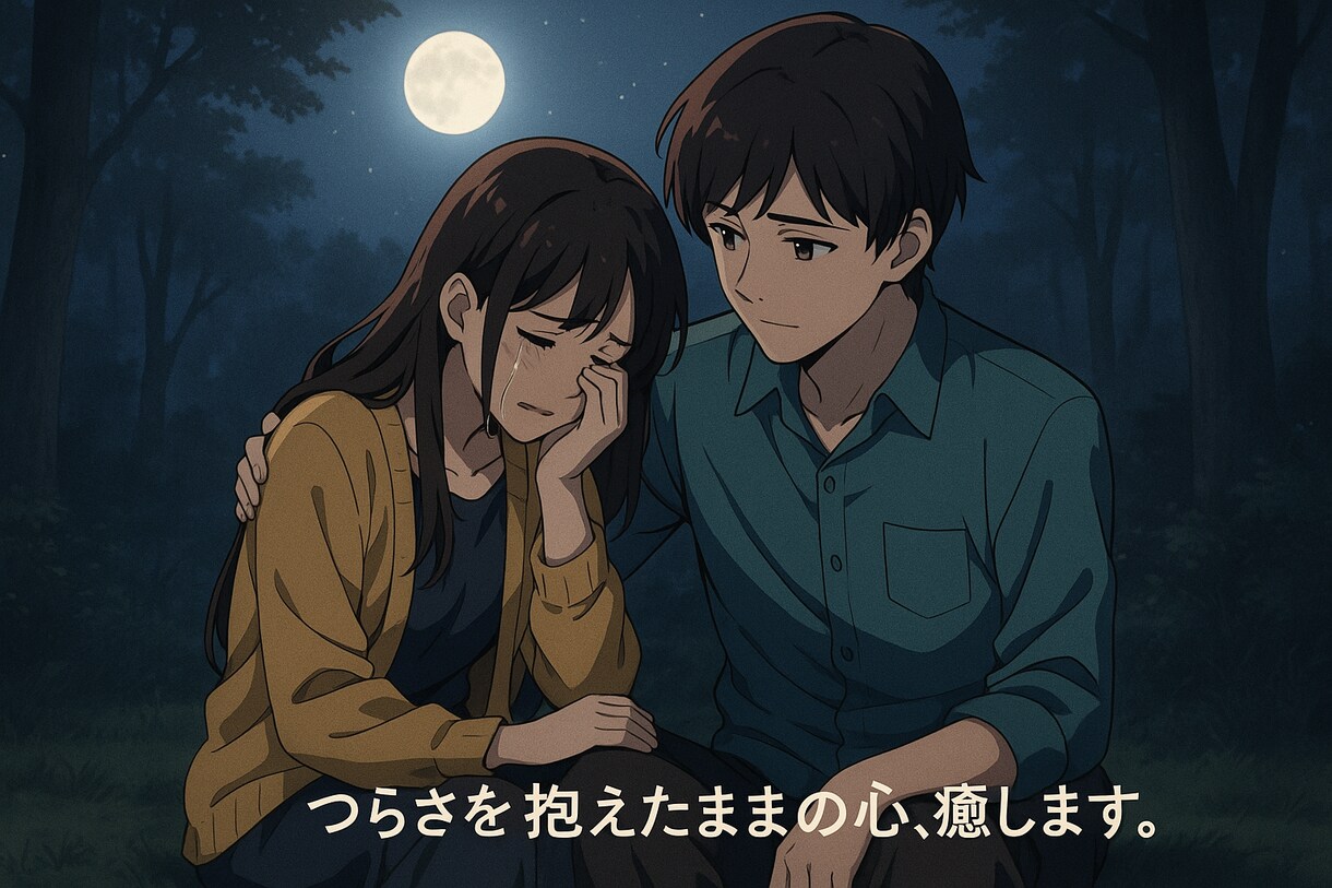つらさを抱えたままの心、癒やします 静かに寄り添い、共に感じていきます イメージ1