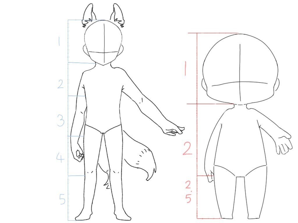 3頭身の可愛いSNSアイコン描きます 人外さんでも、凝った装飾でも3頭身でSNSアイコンを描きます イメージ3