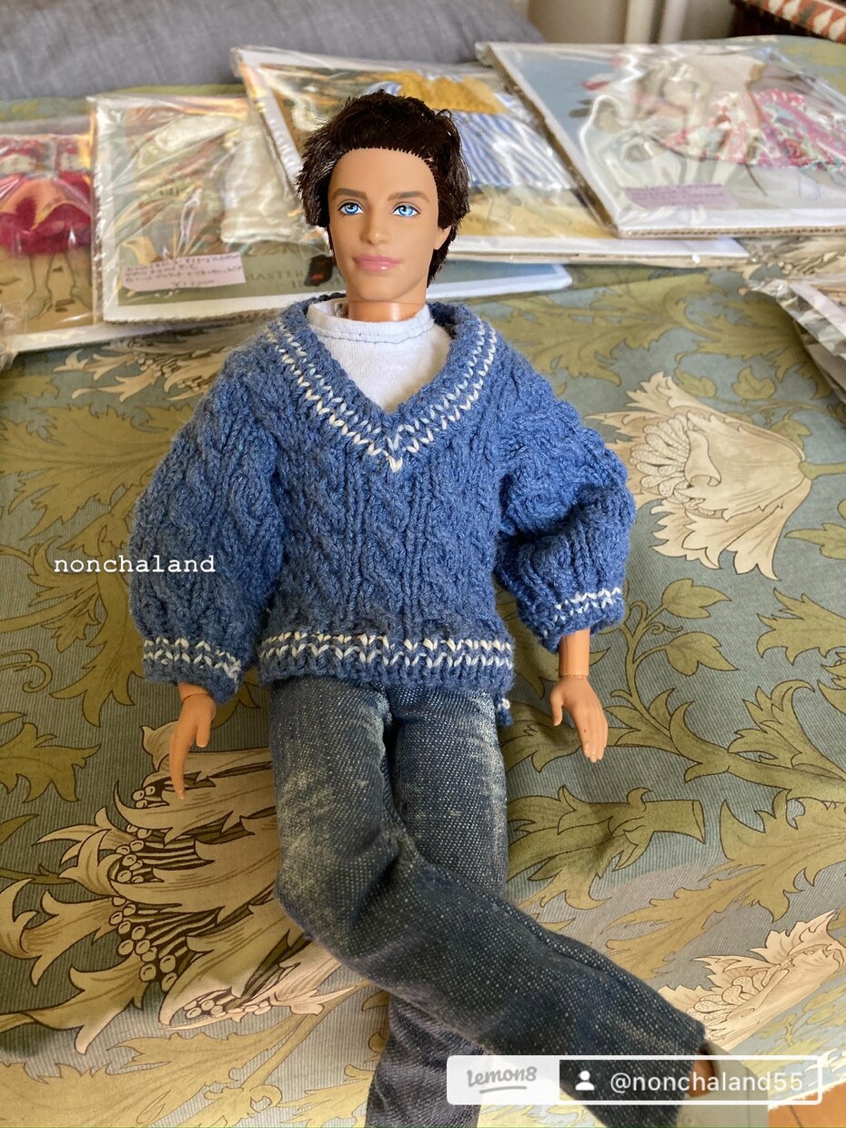 ドールサイズのニット服を製作代行します 可愛い1/6ドールサイズ用のニット服を製作代行します。 イメージ9
