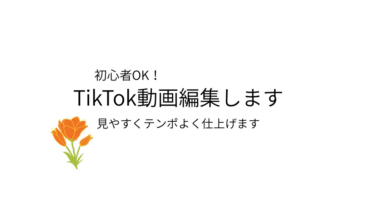 ショート動画をテンポよく見やすく編集します 初心者OK！見やすく飽きない動画に仕上げます。 イメージ1